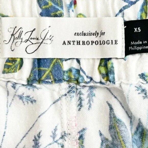 Anthropologie Kelly Louise Judd forest fable flannel pajama pants size XS - Picture 7 of 11